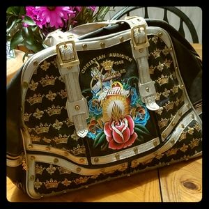 Christian Audigier Weekend Bag